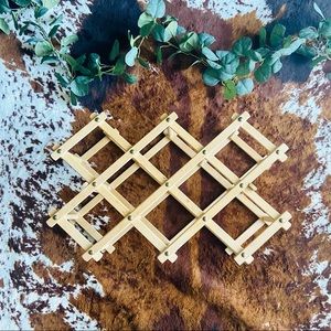 Vintage Large Expanding Accordion Wall Decor